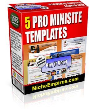 TEMPLEITES PRONTOS DE MINI SITE
